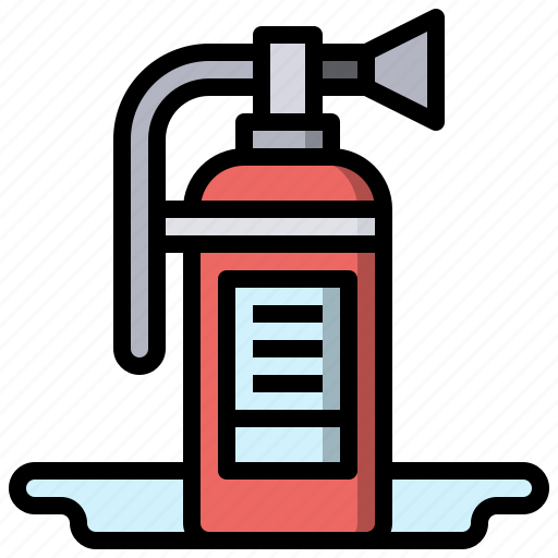 Emergency, extinguisher, fire, firefighting, safety, security icon - Download on Iconfinder