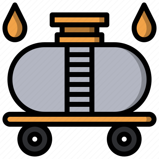 Industry, tank, train, transport, transportation, wagon icon - Download on Iconfinder