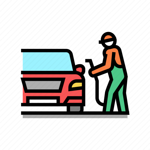 Operator, refuel, car, gas, station, worker, service icon - Download on Iconfinder