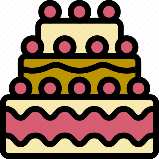 Birthday, cake, cooking, food, gastronomy icon - Download on Iconfinder