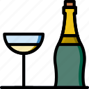 bottle, champagne, cooking, food, gastronomy 