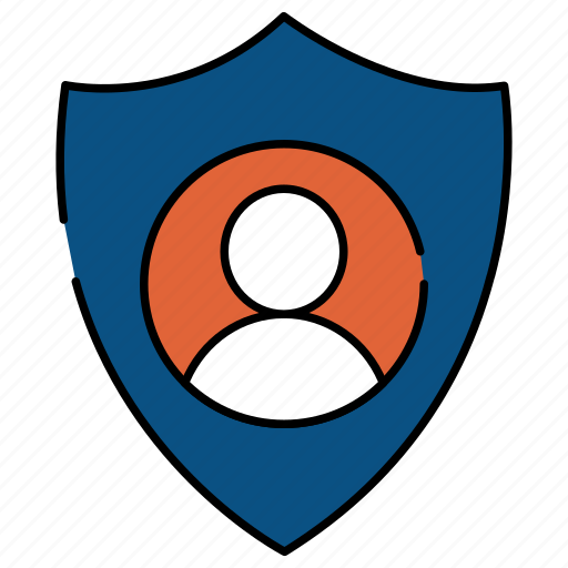 User security, user protection, personal security, personal protection, secure profile icon - Download on Iconfinder