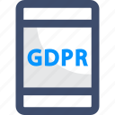 data storage, gdpr, mobile phone, mobile security, personal data 