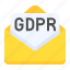 gdpr, law, letter, mail, protection, regulation 
