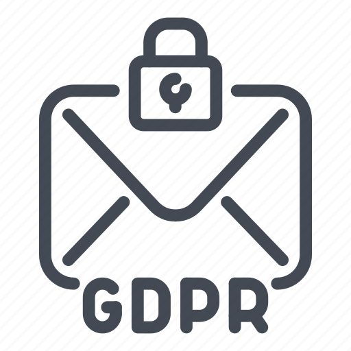 Data, email, gdpr, lock, mail, protection icon - Download on Iconfinder