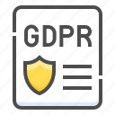 compliance, document, file, gdpr, protection, regulation