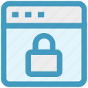 browser, gdpr, internet, lock, security, webpage, website