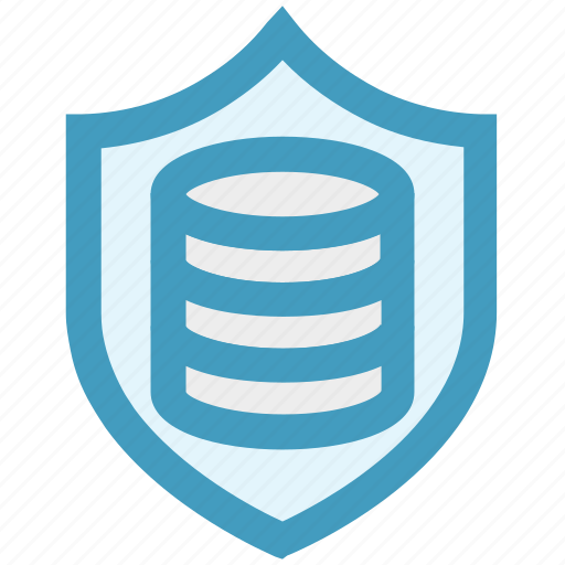 Database, gdpr, protection, safety, secure, security, shield icon - Download on Iconfinder