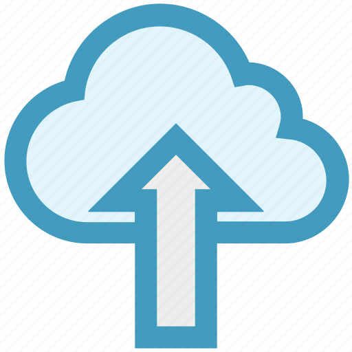 Arrow, cloud, cloud computing, cloud network, storage, up, upload icon - Download on Iconfinder