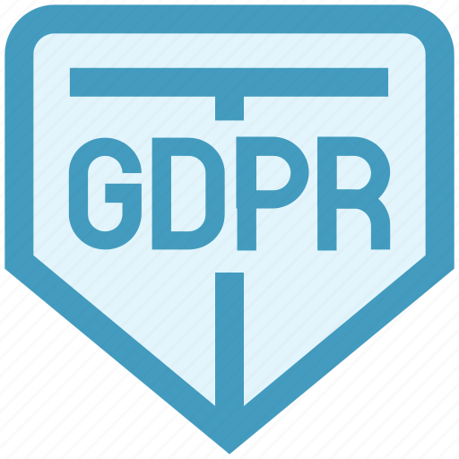 Gdpr, general data protection regulation, protect, secure, security, shield icon - Download on Iconfinder
