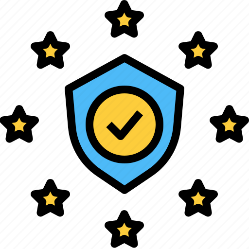 Compliance, eu, gdpr, protection, security, shield icon - Download on Iconfinder