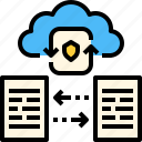 cloud, computing, data, file, network, online, protection, storage 