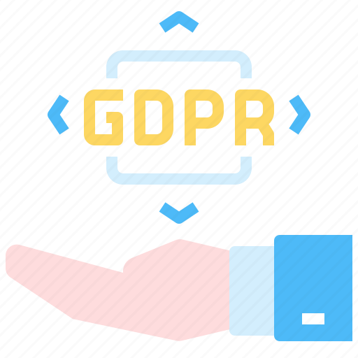 Compliance, gdpr, hand, protection icon - Download on Iconfinder