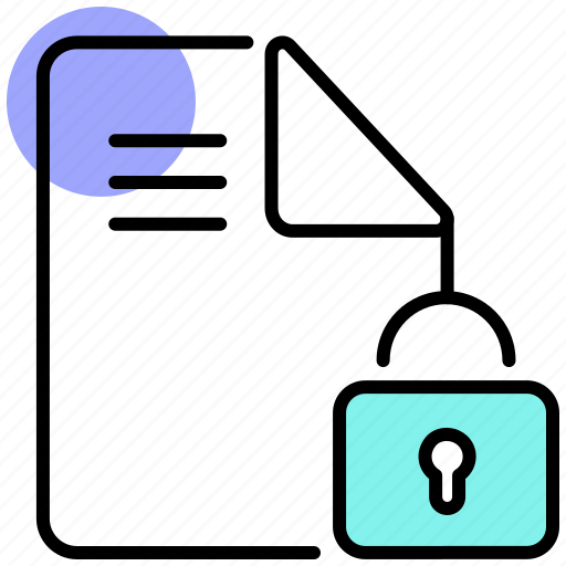 Data privacy, folder, gdpr, locked, private, protection icon - Download on Iconfinder