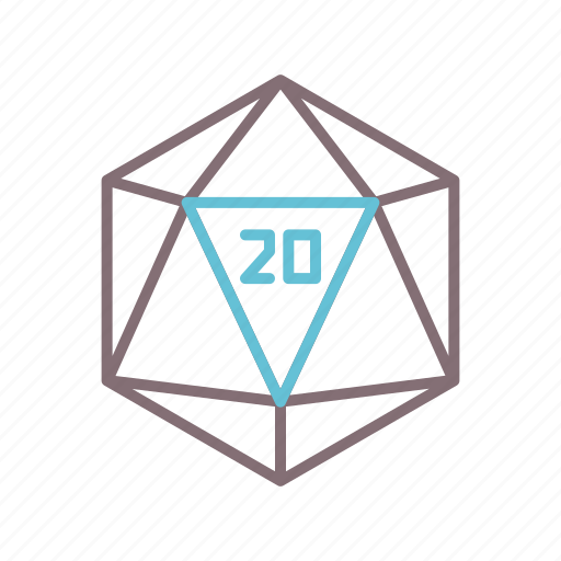 Cube, d20, dice, game icon - Download on Iconfinder