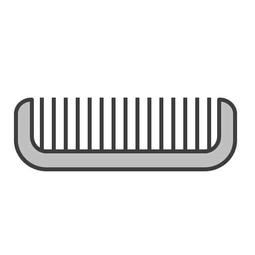 Beauty, care, hair, haircomb, journey, travel icon - Free download