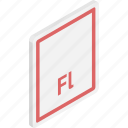 adobe flash, file, files, flash, flash file, isometric