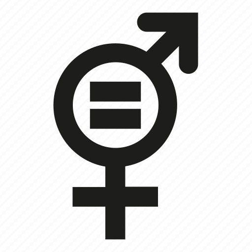 The gender equality symbol - Vertical | Stock Video | Pond5