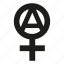 anarhy, feminism, women 