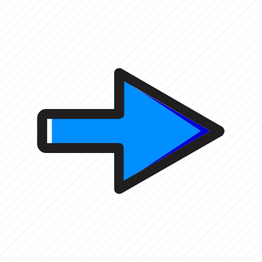 Arrow, arrows, direction, navigation, right icon - Download on Iconfinder
