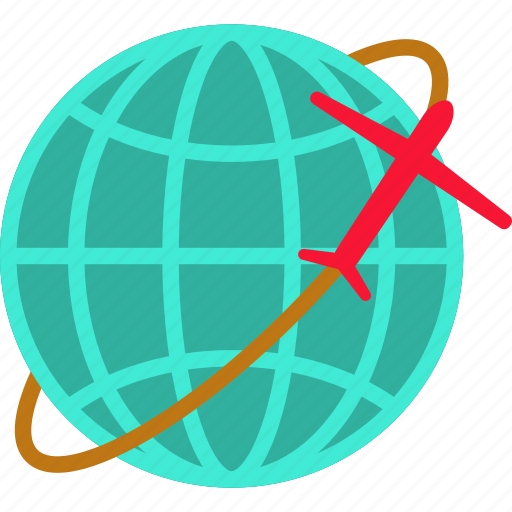Global, globe, international, internet, plane, world icon - Download on Iconfinder