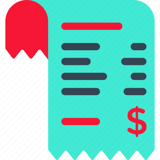 Bill, paper, business, document, format, money icon - Download on Iconfinder