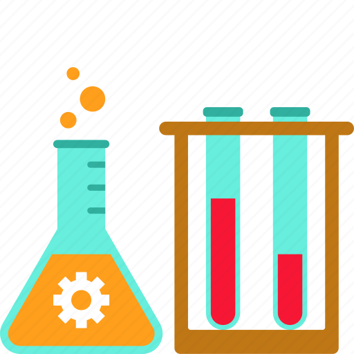 Experiment, lab, research, chemistry, flask, science, tube icon - Download on Iconfinder