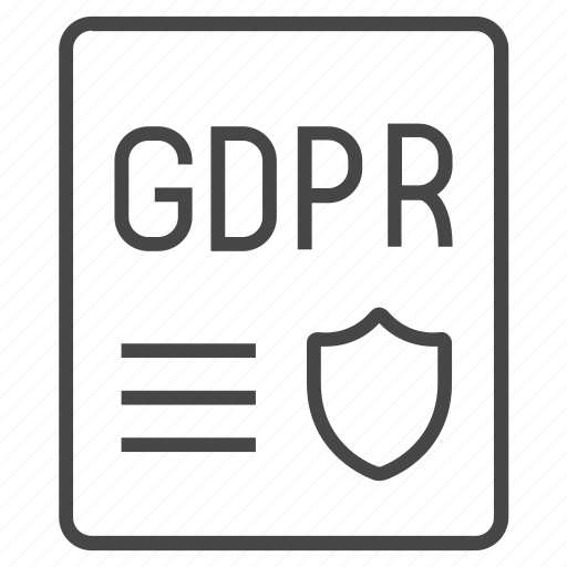 Gdpr, protection, shield icon - Download on Iconfinder