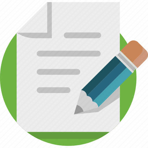 Write, pencil, document, paper, sheet, draw icon - Download on Iconfinder