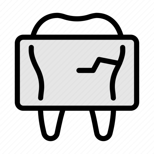 Teeth, broken, dental, oral, medical icon - Download on Iconfinder