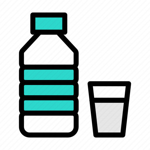 Water, drink, bottle, glass, juice icon - Download on Iconfinder