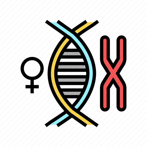 Female, chromosome, genetic, engineering, animal, human icon - Download on Iconfinder
