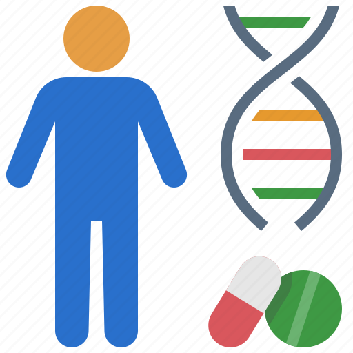 Personalized, medicine, genomics, development, pharmacogenomics, treatment, drug icon - Download on Iconfinder