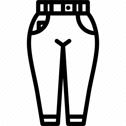 Pant, trouser, jean, fashion, cloth icon - Download on Iconfinder