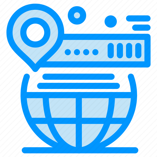 Globe, map, pin, website, world icon - Download on Iconfinder