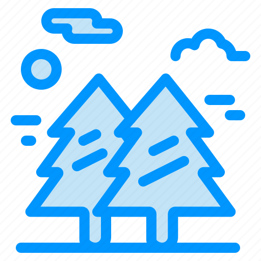 Forest, hiking, nature, park, tree icon - Download on Iconfinder