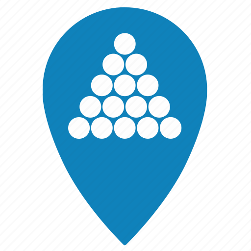 Billiard, geo, location, place, pointer, locate, navigation icon - Download on Iconfinder