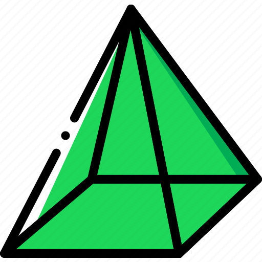 Drawing, form, geometry, pyramid, shape icon - Download on Iconfinder