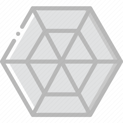 Drawing, form, geometry, hexagone, shape icon - Download on Iconfinder