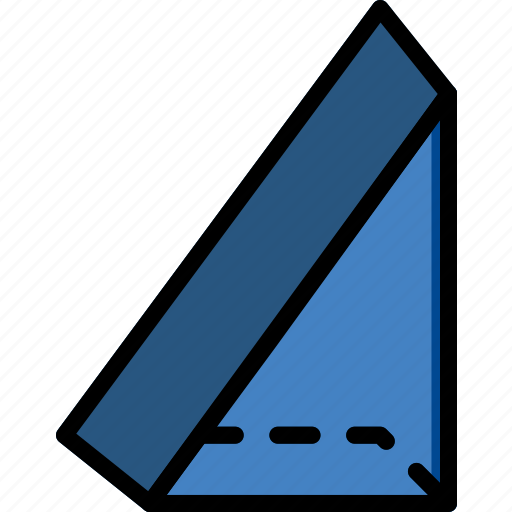 Drawing, form, geometry, shape, triangle icon - Download on Iconfinder