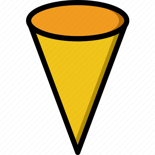 Cone, drawing, form, geometry, shape icon - Download on Iconfinder