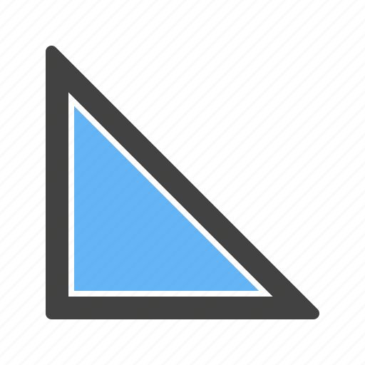 Angle, degrees, ninety, right, triangle icon - Download on Iconfinder