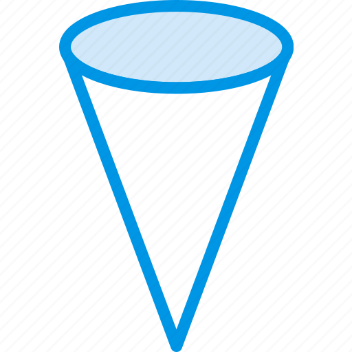 Cone, drawing, form, geometry, shape icon - Download on Iconfinder
