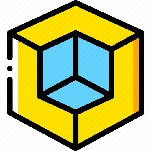 Cube, drawing, form, geometry, shape icon - Download on Iconfinder