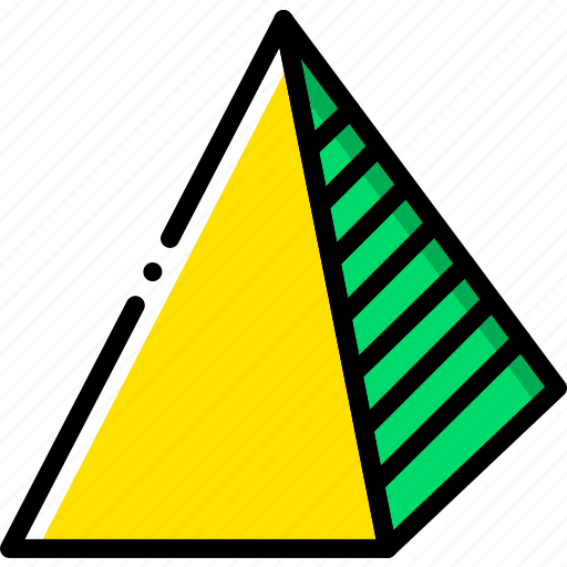 Drawing, form, geometry, pyramid, shape, side icon - Download on Iconfinder