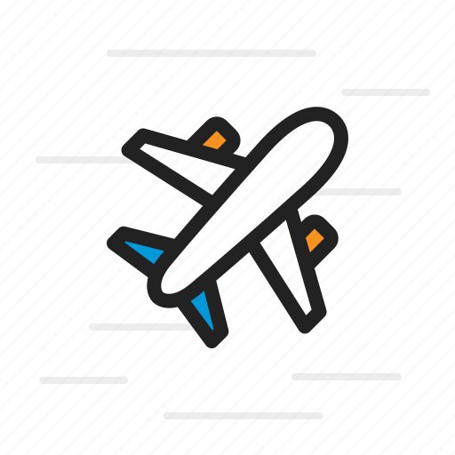 Airplane, transportation, flight, plane, shipping, transport icon - Download on Iconfinder
