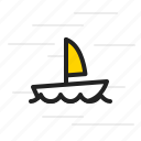 boat, sailboat, sea, nautical, sailing, yacht