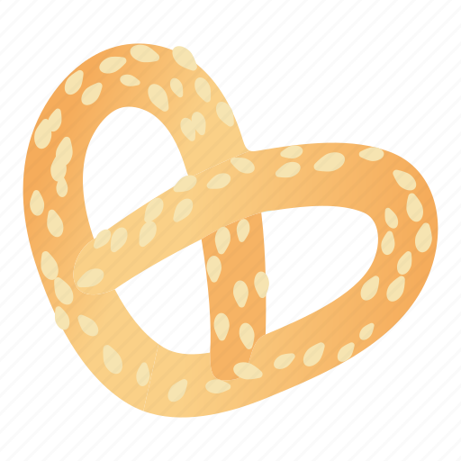 Bread, cartoon, food, pretzels, salt, salty, snack icon - Download on  Iconfinder