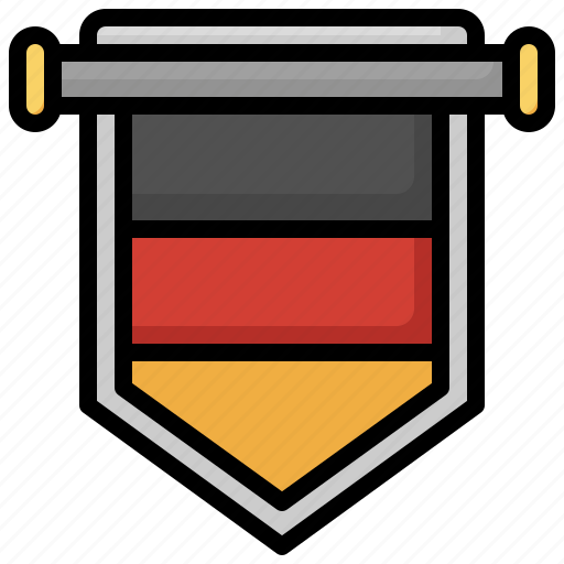 Flag, germany, flags, nation, country, world icon - Download on Iconfinder