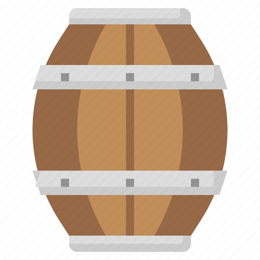 Alcoholic, barrel, keg, beer, restaurant, drinks, food icon - Download on Iconfinder